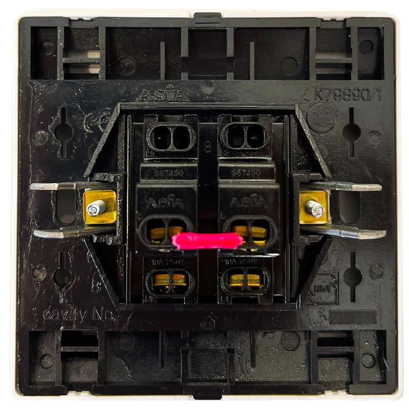 تصویر 1 از کلید دو پل آسیا مدل کریستال صدفی